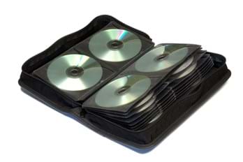 dvd storage folder for dvds without cases
